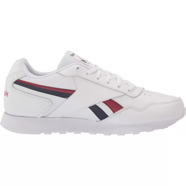 imageReebok Womens Classic Harman Run SneakerWhiteVector NavyVector Red