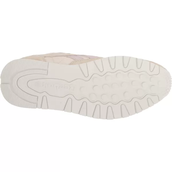 imageReebok Womens Classic Leather Ripple SneakersAlabasterChalkQuartz Glow