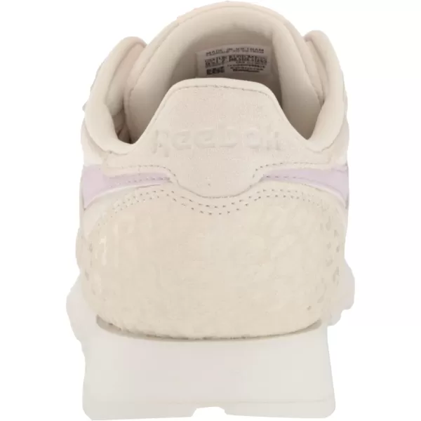 imageReebok Womens Classic Leather Ripple SneakersAlabasterChalkQuartz Glow