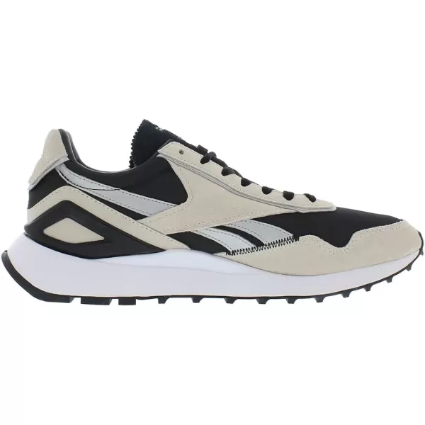 imageReebok Womens Classic Leather Ripple SneakersBlackBeigeWhite