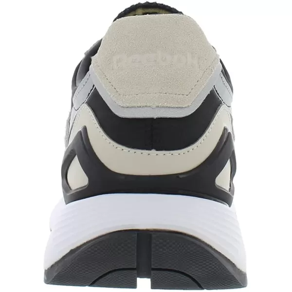 imageReebok Womens Classic Leather Ripple SneakersBlackBeigeWhite