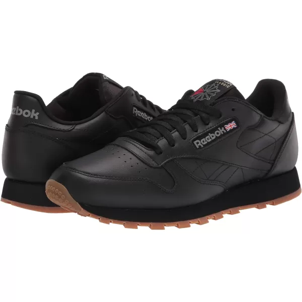 imageReebok Womens Classic Leather Ripple SneakersBlackGum