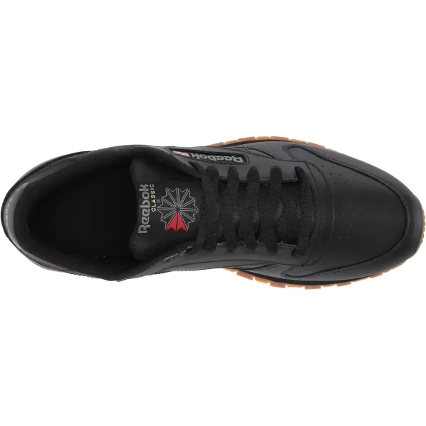 imageReebok Womens Classic Leather Ripple SneakersBlackGum