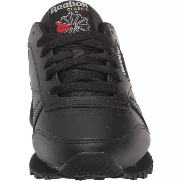 imageReebok Womens Classic Leather Ripple SneakersBlackPure Grey