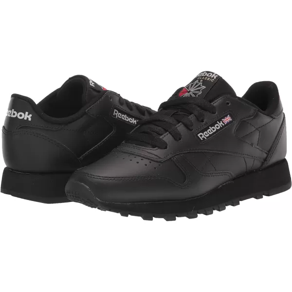 imageReebok Womens Classic Leather Ripple SneakersBlackPure Grey