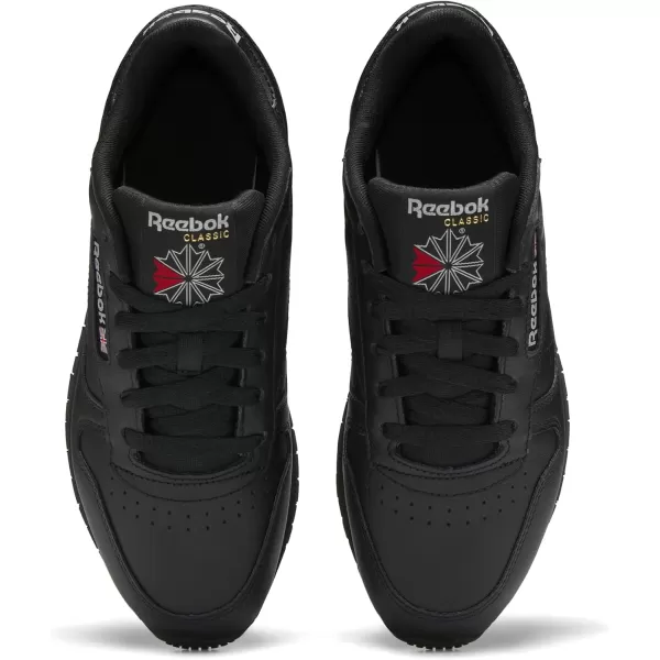 imageReebok Womens Classic Leather Ripple SneakersBlackPure Grey