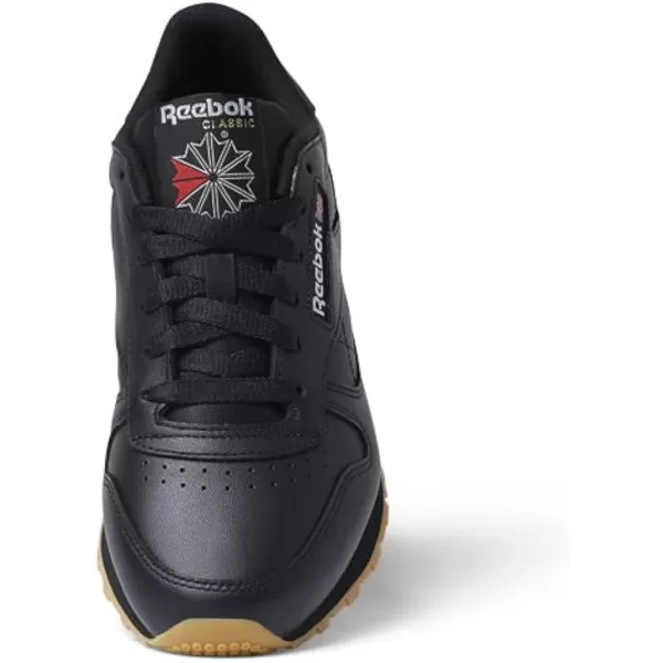 imageReebok Womens Classic Leather Ripple SneakersBlackPure GreyGum