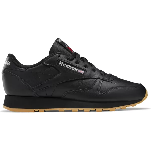 imageReebok Womens Classic Leather Ripple SneakersBlackPure GreyGum