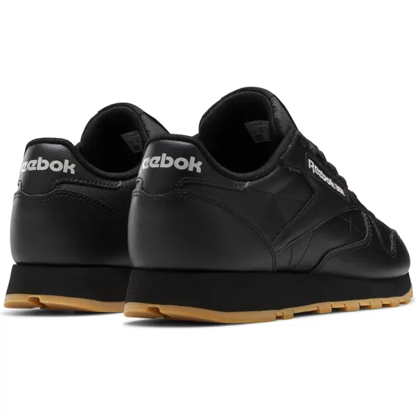 imageReebok Womens Classic Leather Ripple SneakersBlackPure GreyGum