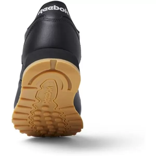 imageReebok Womens Classic Leather Ripple SneakersBlackPure GreyGum