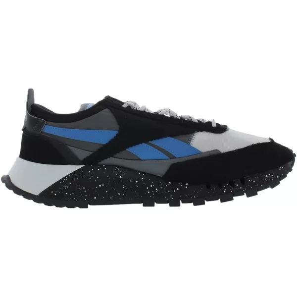 imageReebok Womens Classic Leather Ripple SneakersBlackRoyalWhite