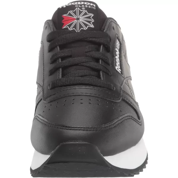 imageReebok Womens Classic Leather Ripple SneakersBlackWhite