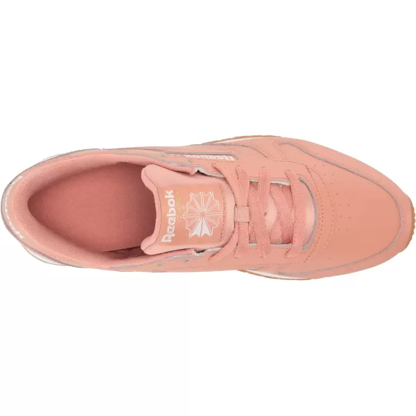 imageReebok Womens Classic Leather Ripple SneakersCanyon CoralWhite