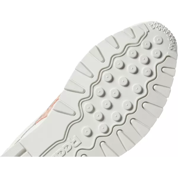 imageReebok Womens Classic Leather Ripple SneakersChalkAura Orange