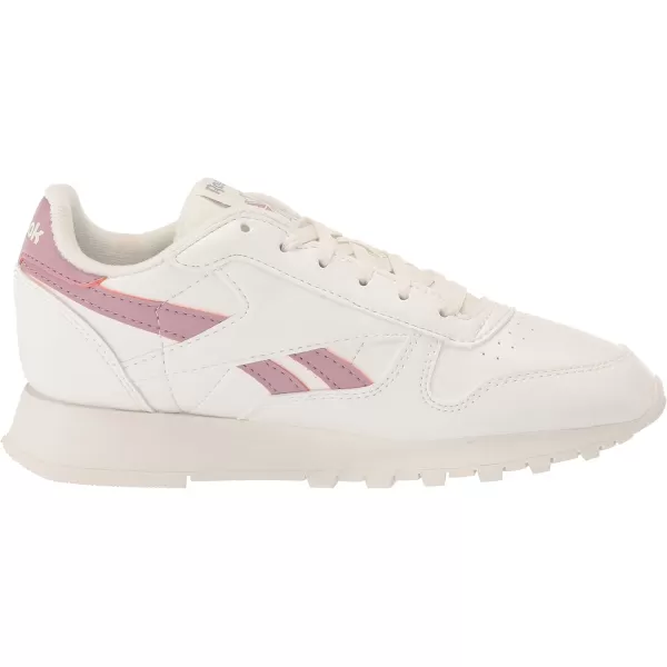 imageReebok Womens Classic Leather Ripple SneakersChalkChalkInfused Lilac