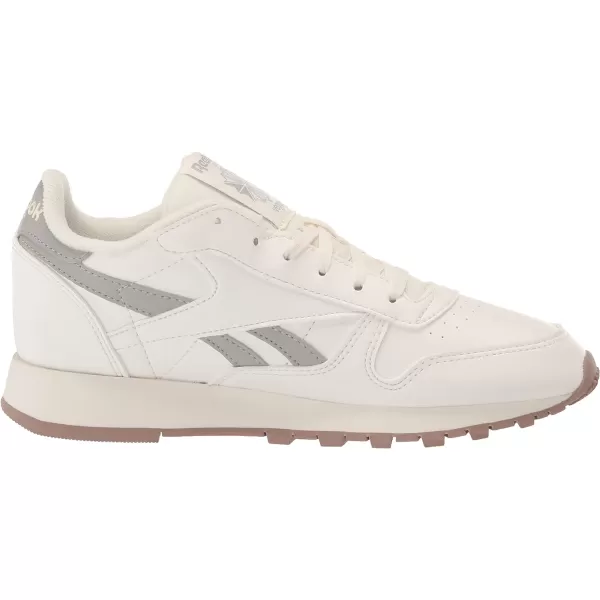 imageReebok Womens Classic Leather Ripple SneakersChalkPure Grey 3Taupe
