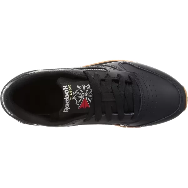 imageReebok Womens Classic Leather Ripple SneakersCore Black Pure Grey 5 Reebok Rubber Gum 03