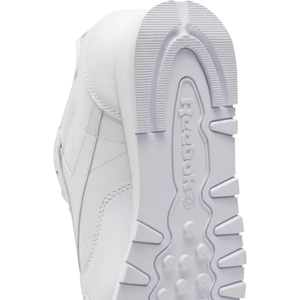 imageReebok Womens Classic Leather Ripple SneakersFtwr White Ftwr White Pure Grey 3