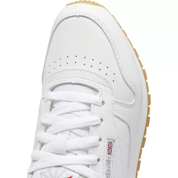imageReebok Womens Classic Leather Ripple SneakersFtwr WhiteGrey 3Rubber Gum