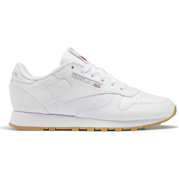 imageReebok Womens Classic Leather Ripple SneakersFtwr WhiteGrey 3Rubber Gum
