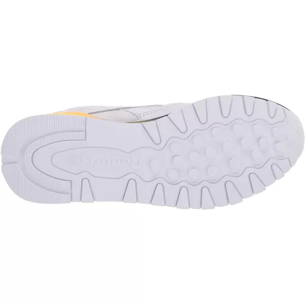 imageReebok Womens Classic Leather Ripple SneakersLilac FrostSolar GoldMystic Orchid