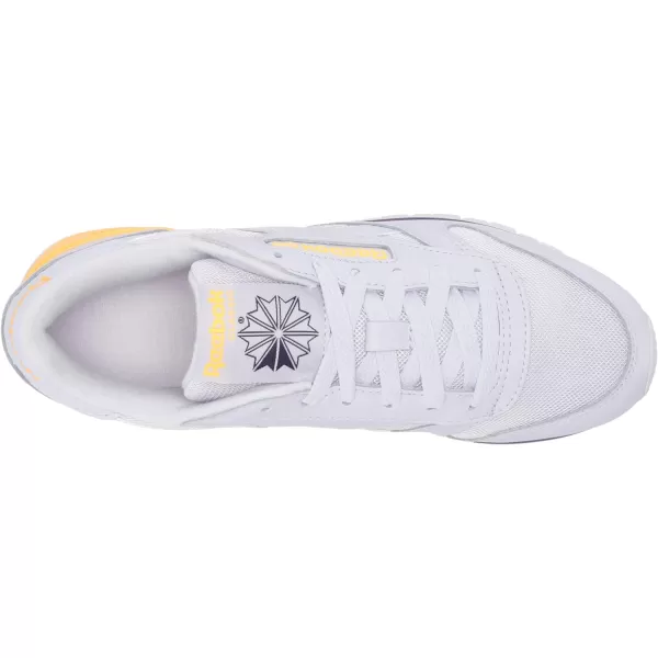 imageReebok Womens Classic Leather Ripple SneakersLilac FrostSolar GoldMystic Orchid