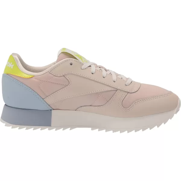 imageReebok Womens Classic Leather Ripple SneakersModern BeigeGable GreyChalk