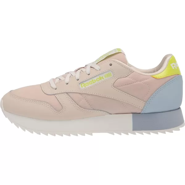 imageReebok Womens Classic Leather Ripple SneakersModern BeigeGable GreyChalk