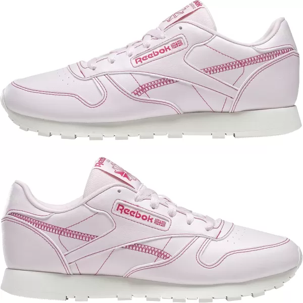 imageReebok Womens Classic Leather Ripple SneakersPorpnkChalkPurpnk