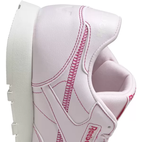 imageReebok Womens Classic Leather Ripple SneakersPorpnkChalkPurpnk