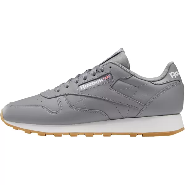 imageReebok Womens Classic Leather Ripple SneakersPure Grey 5 Ftwr White Reebok Rubber Gum 03