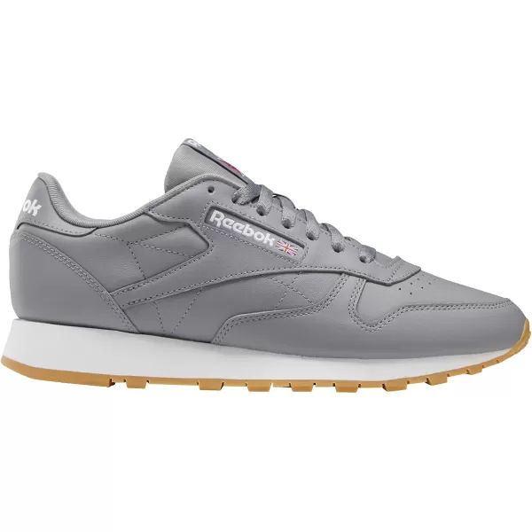 imageReebok Womens Classic Leather Ripple SneakersPure Grey 5 Ftwr White Reebok Rubber Gum 03