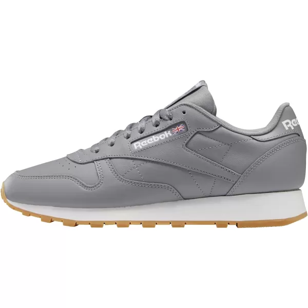 imageReebok Womens Classic Leather Ripple SneakersPure Grey 5 Ftwr White Reebok Rubber Gum 03