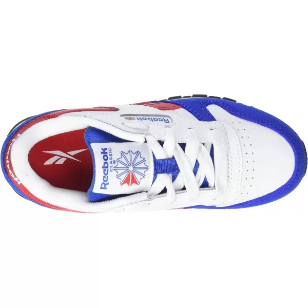 imageReebok Womens Classic Leather Ripple SneakersVector Blue Ftwr White Vector Red
