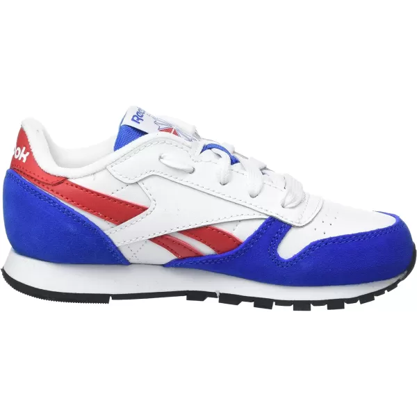 imageReebok Womens Classic Leather Ripple SneakersVector Blue Ftwr White Vector Red