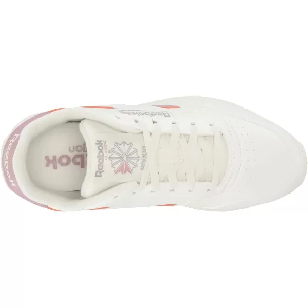 imageReebok Womens Classic Leather Ripple SneakersVegan CollectionChalkInfused Lilac