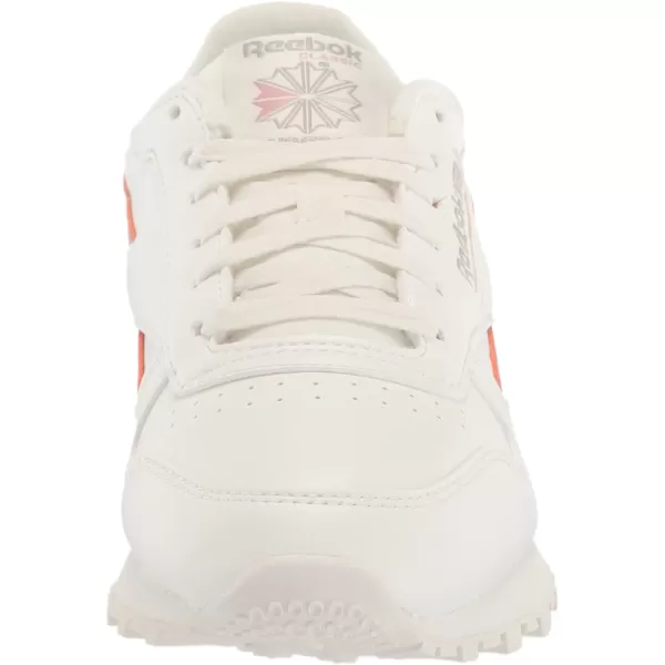 imageReebok Womens Classic Leather Ripple SneakersVegan CollectionChalkInfused Lilac