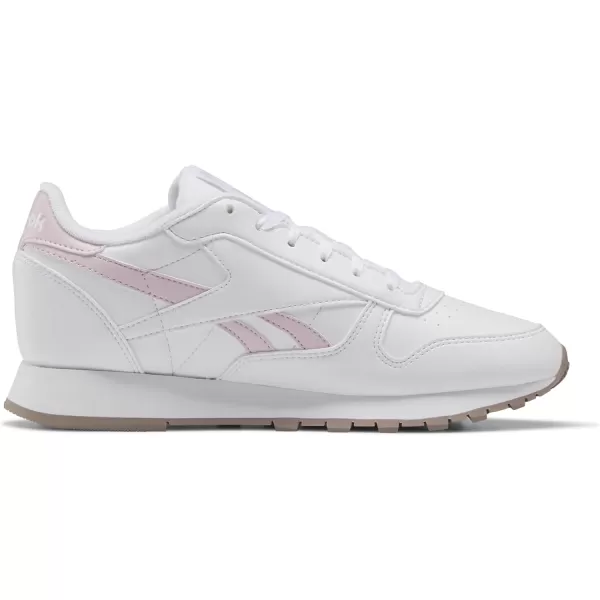 imageReebok Womens Classic Leather Ripple SneakersVeganWhitePixel PinkTaupe