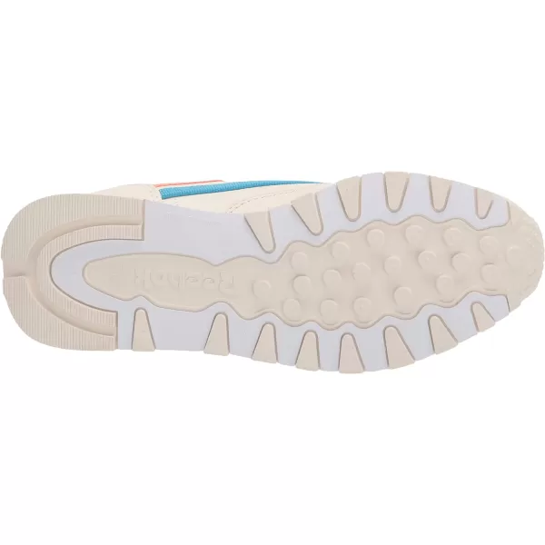 imageReebok Womens Classic Leather Ripple SneakersWhiteCarbonVector Red