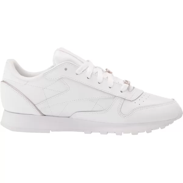 imageReebok Womens Classic Leather Ripple SneakersWhiteQuartz Metallic