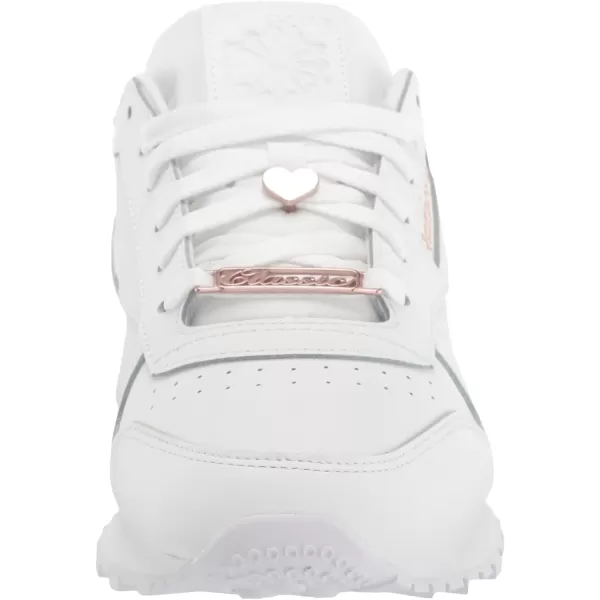 imageReebok Womens Classic Leather Ripple SneakersWhiteQuartz Metallic