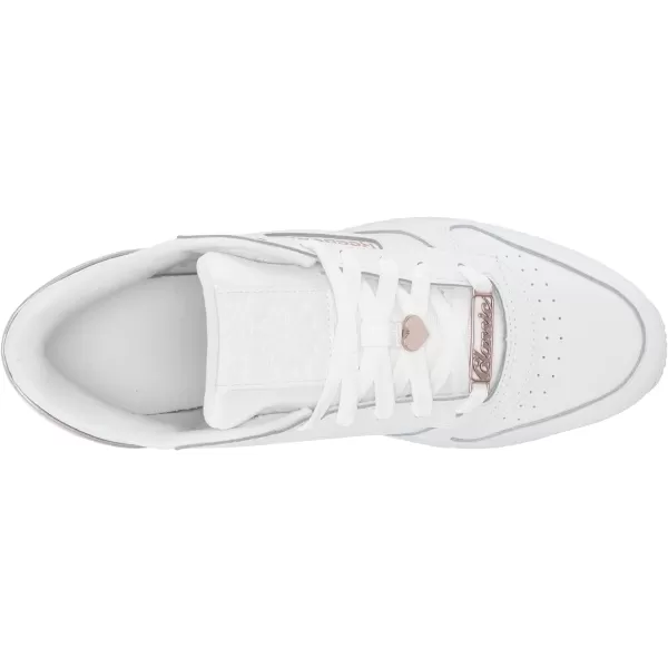 imageReebok Womens Classic Leather Ripple SneakersWhiteQuartz Metallic