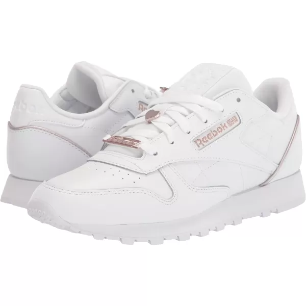 imageReebok Womens Classic Leather Ripple SneakersWhiteQuartz Metallic