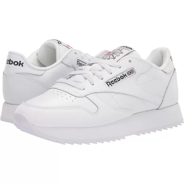 imageReebok Womens Classic Leather Ripple SneakersWhiteRipple