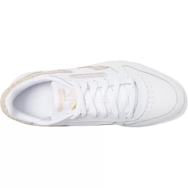 imageReebok Womens Classic Leather Ripple SneakersWhiteSoft Ecru