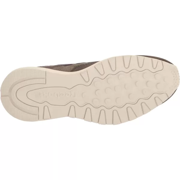 imageReebok Womens Classic Leather Sneaker in Army Green and White