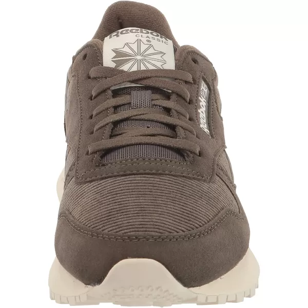 imageReebok Womens Classic Leather Sneaker in Army Green and White
