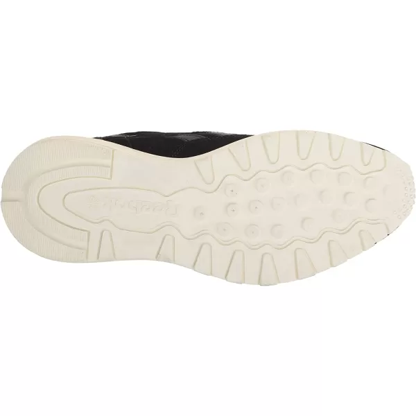 imageReebok Womens Classic Leather Sneaker in Black and Chalk