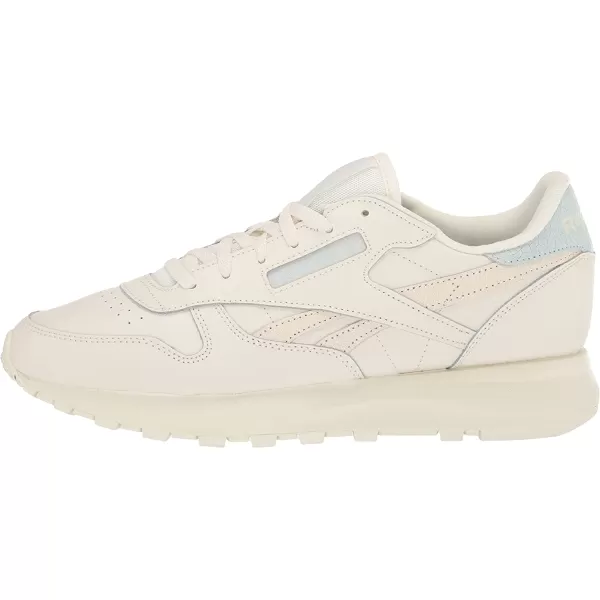 imageReebok Womens Classic Leather Sneaker in Chalk and Glass Blue
