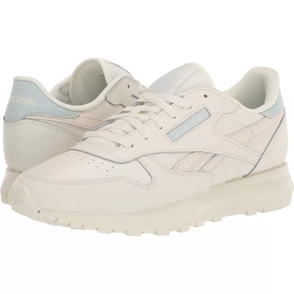 imageReebok Womens Classic Leather Sneaker in Chalk and Glass Blue